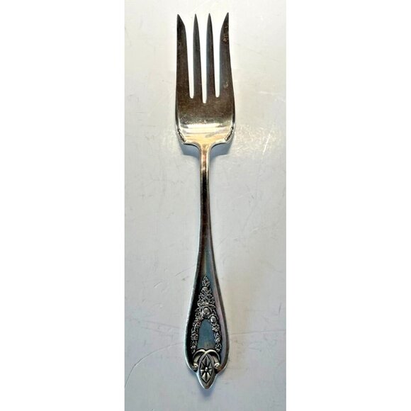 Vintage Old Colony Silverplate 1911 Meat Serving Fork & Butter Knife Silverware - Picture 2 of 6